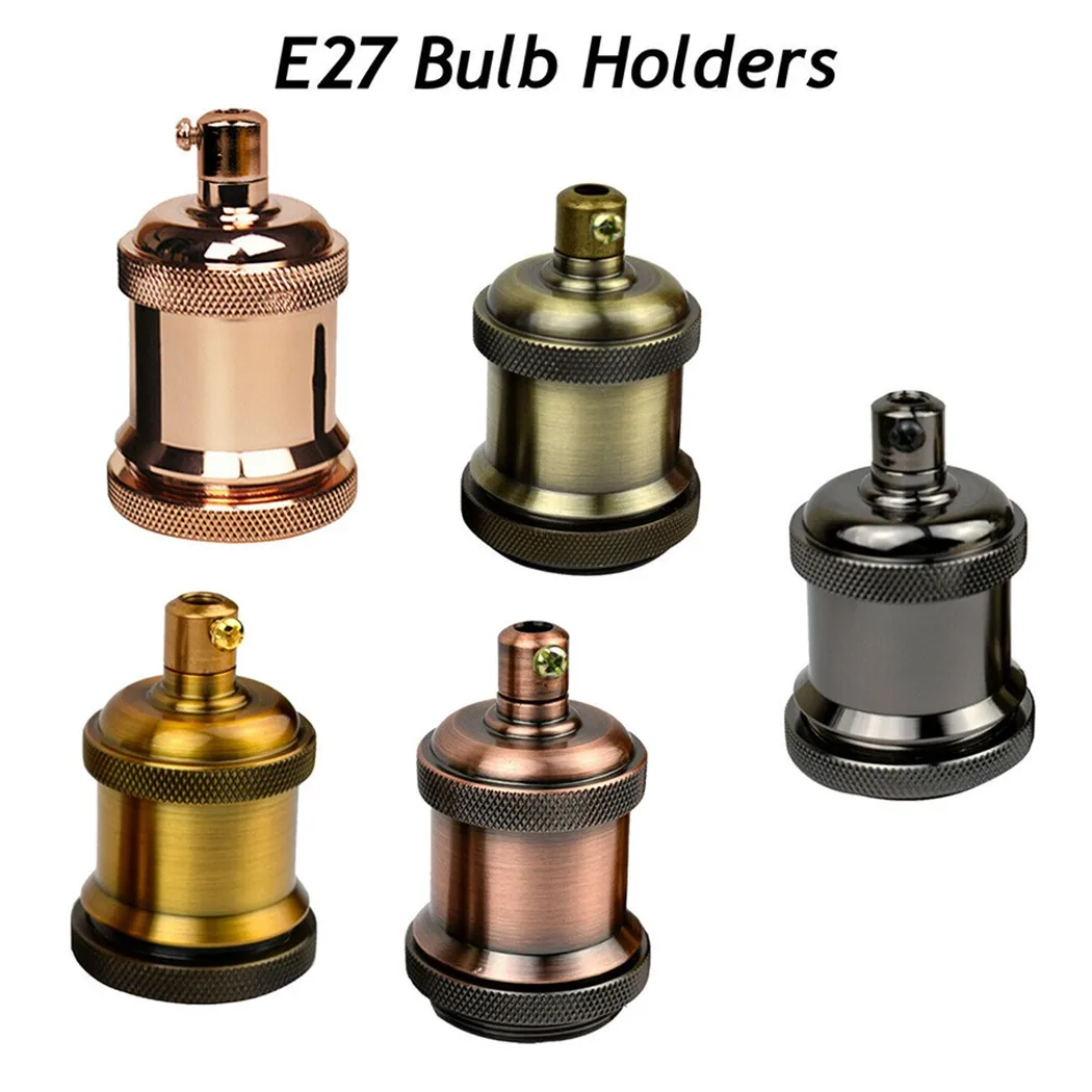 1PCS Vintage Edison Lamp Base E27 Bulb Base Aluminum Light Socket Industrial Retro Pendant Home Lighting Accessories
1PCS Vintage Edison Lamp Base E27 Bulb Base Aluminum Light Socket Industrial Retro Pendant Home Lighting Accessories