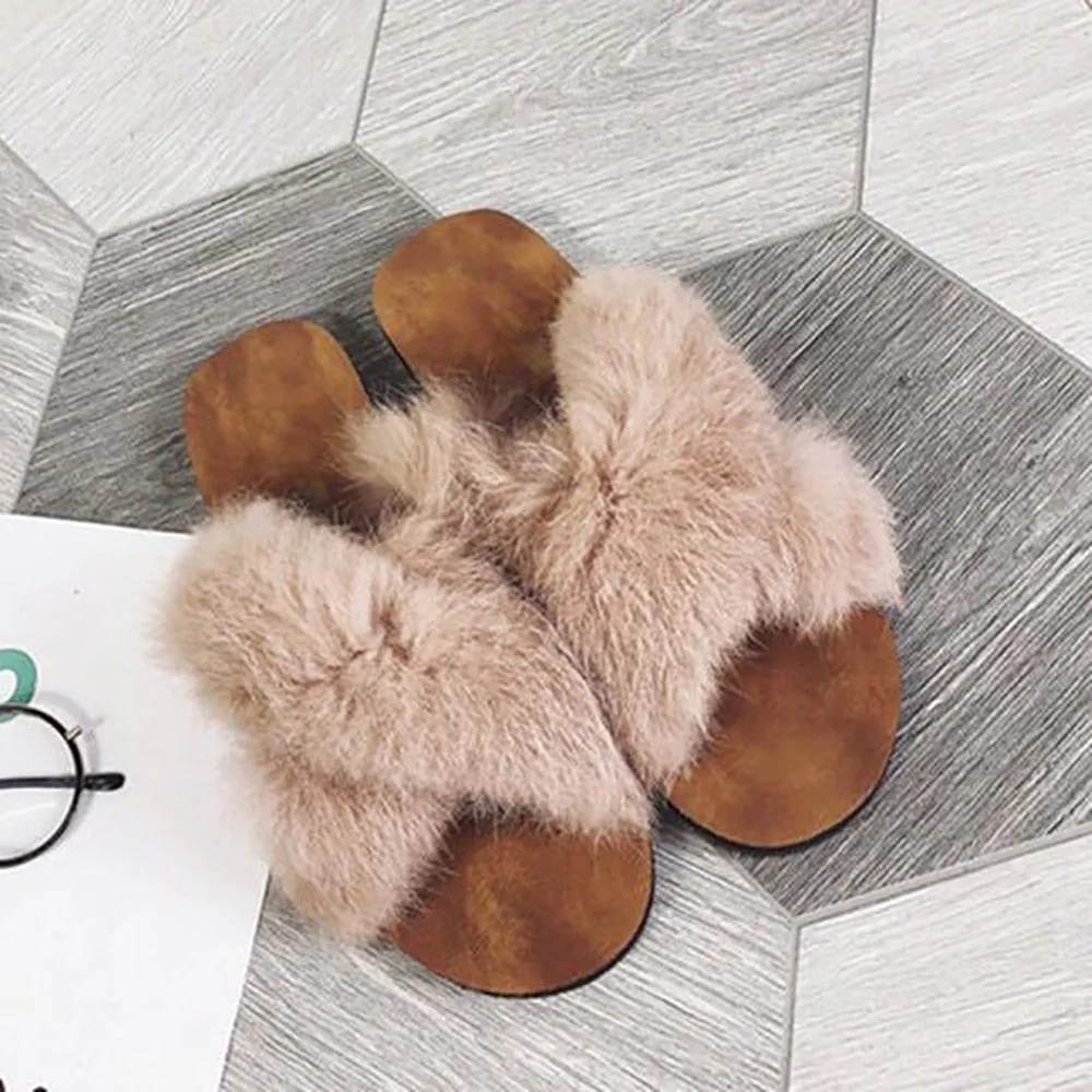 New Arrival Girl Luxury Fluffy Fur Slippers Ladies Indoor Warm Furry Fur Flip Flops Women Amazing Plush Fur Slides Wholesale Hot
New Arrival Girl Luxury Fluffy Fur Slippers Ladies Indoor Warm Furry Fur Flip Flops Women Amazing Plush Fur Slides Wholesale Hot