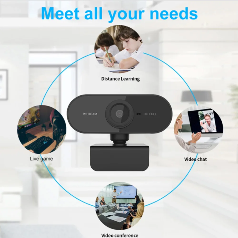 Webcam 1080P HD Cam Web Camera for Computer Mini Camera PC With Microphone Cameras For Video Webcam for Pc Gamer Complete
Webcam 1080P HD Cam Web Camera for Computer Mini Camera PC With Microphone Cameras For Video Webcam for Pc Gamer Complete
