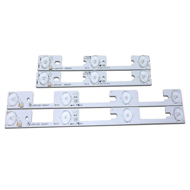 4PCS (2X4 LEDS* 3 V + 2X3 LEDs* 3 V ) New for Konka LED32F1100cf Light Bar 35018476 35018478
4PCS (2X4 LEDS* 3 V + 2X3 LEDs* 3 V ) New for Konka LED32F1100cf Light Bar 35018476 35018478