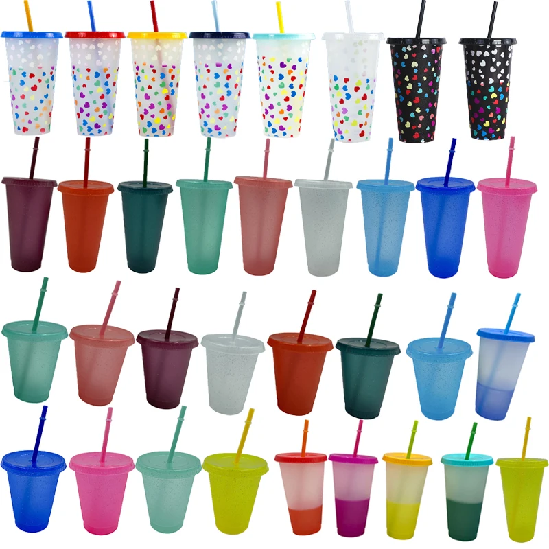 Discoloration When Cold Creative Straw Cup Sequined Glitter Cup Colorful Coffee Juice Straw Mug Cute Net Red Cup Christmas Gifts
Discoloration When Cold Creative Straw Cup Sequined Glitter Cup Colorful Coffee Juice Straw Mug Cute Net Red Cup Christmas Gifts
