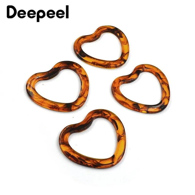 2pcs Deepeel 12*11cm Heart-shaped Resin Handle DIY Patchwork Handbag Sewing Brackets Accessory Purse Frame Clasp for The Bag
2pcs Deepeel 12*11cm Heart-shaped Resin Handle DIY Patchwork Handbag Sewing Brackets Accessory Purse Frame Clasp for The Bag