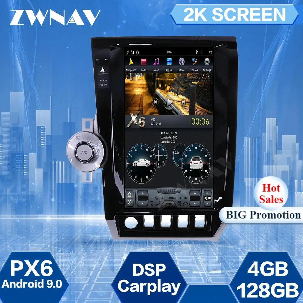 128GB Tesla Screen For Toyota Tundra Sequoia 2007 2008 2009 2010-2013 Android 9 Car Multimedia Player GPS Navi Radio Stereo Unit
128GB Tesla Screen For Toyota Tundra Sequoia 2007 2008 2009 2010-2013 Android 9 Car Multimedia Player GPS Navi Radio Stereo Unit