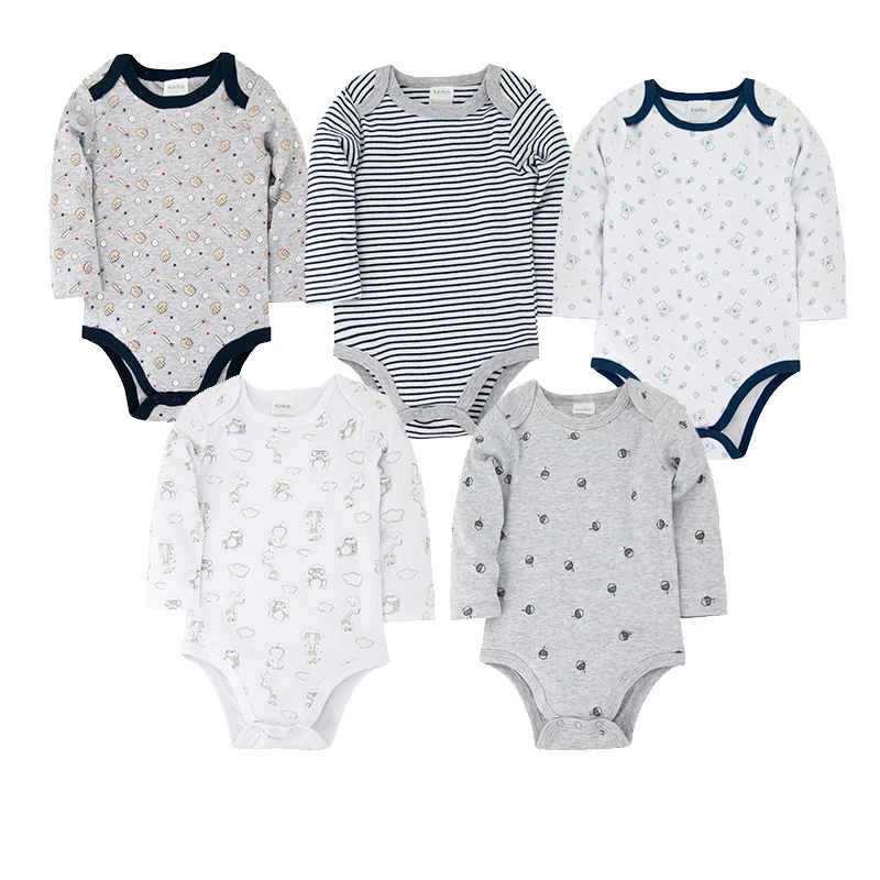 Honeyzone Gray Baby Bodysuit Newborn Baby Boy Clothes Set Twins Jumpsuit Summer Breathable Bodies Bebe Pajamas 100%Cotton 0-12M
Honeyzone Gray Baby Bodysuit Newborn Baby Boy Clothes Set Twins Jumpsuit Summer Breathable Bodies Bebe Pajamas 100%Cotton 0-12M