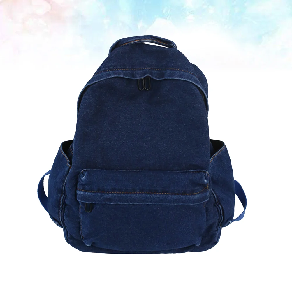 1PC Casual Backpack Denim Fabric Retro Satchel Chic Rucksack for Students Girls (Dark Blue)
1PC Casual Backpack Denim Fabric Retro Satchel Chic Rucksack for Students Girls (Dark Blue)