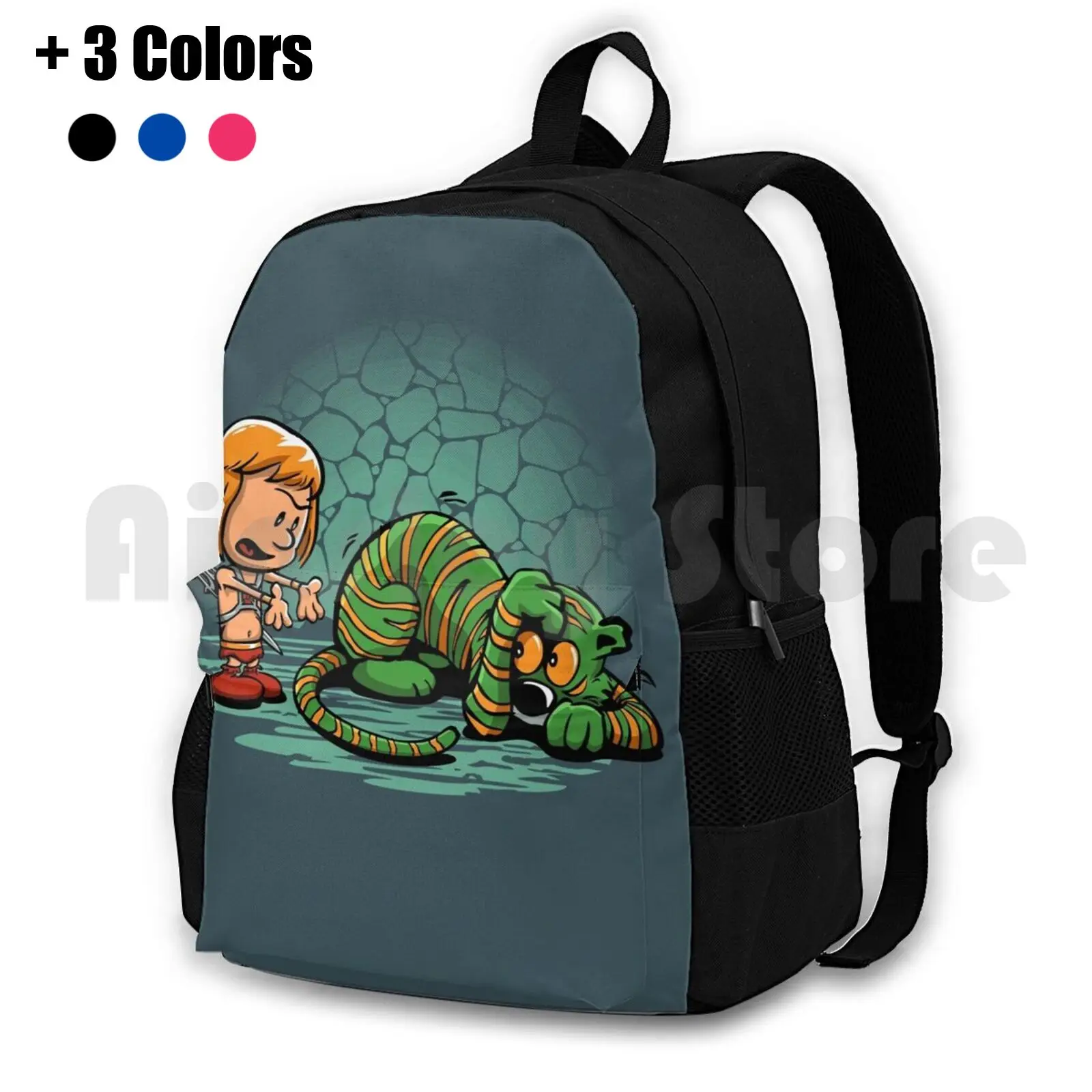 Afraid Of Your Own Shadow Outdoor Hiking Backpack Waterproof Camping Travel He Man He Man Masters Of The Universe Cringer Tiger
Afraid Of Your Own Shadow Outdoor Hiking Backpack Waterproof Camping Travel He Man He Man Masters Of The Universe Cringer Tiger