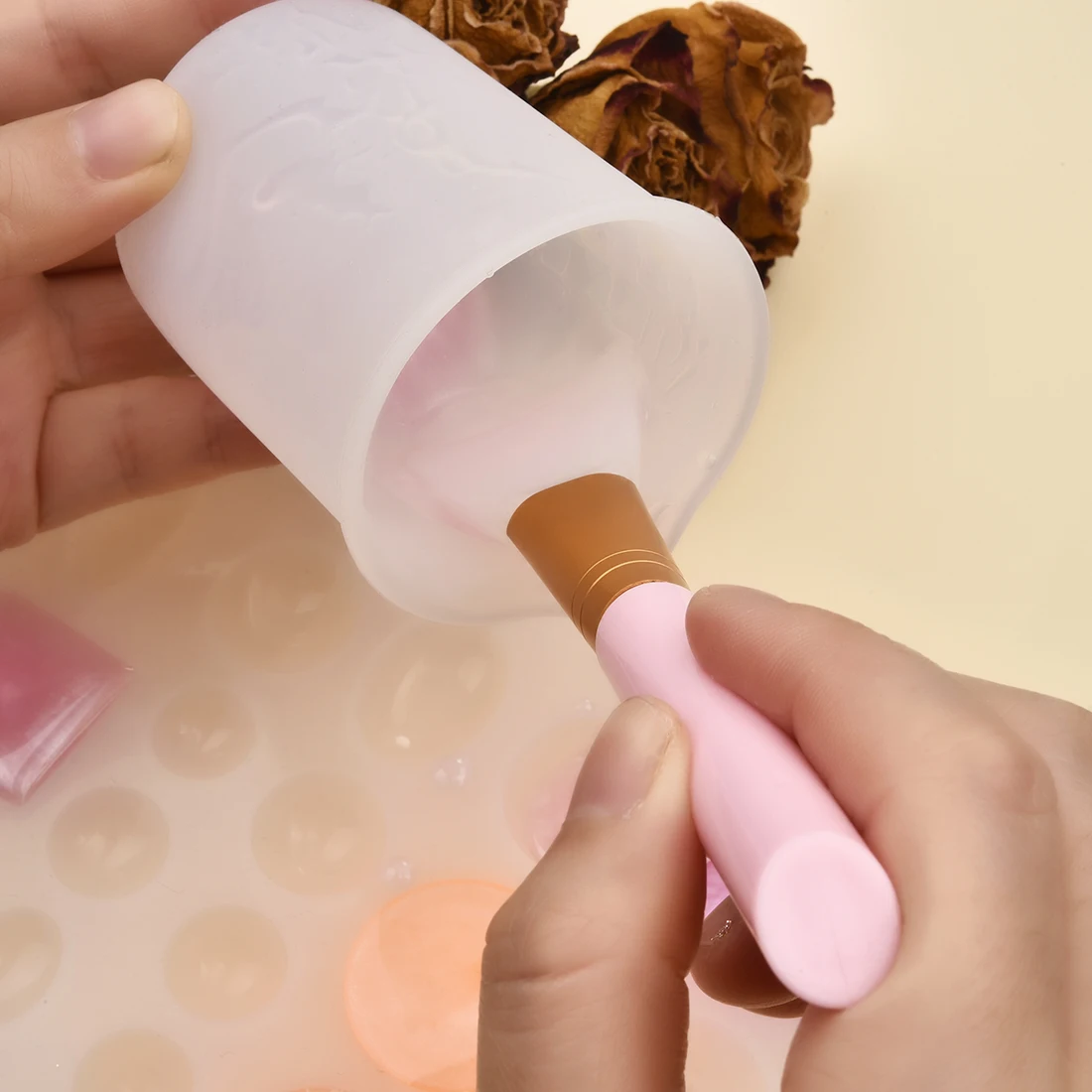 100ML Kitchen Measuring Cup With Clear Scales Silicone Resin Glue DIY Tool Jewelry Make Practical Good Grips Measuring Tool
100ML Kitchen Measuring Cup With Clear Scales Silicone Resin Glue DIY Tool Jewelry Make Practical Good Grips Measuring Tool