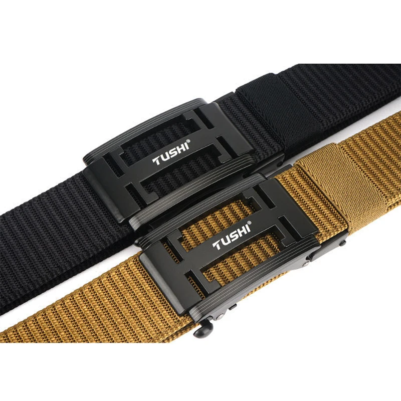 LUANA 2020 Mens Military Nylon Belt New Technology Automatic Buckle Hard Metal Tactical Belt for Men 3mm Soft Real Sports Belt
LUANA 2020 Mens Military Nylon Belt New Technology Automatic Buckle Hard Metal Tactical Belt for Men 3mm Soft Real Sports Belt