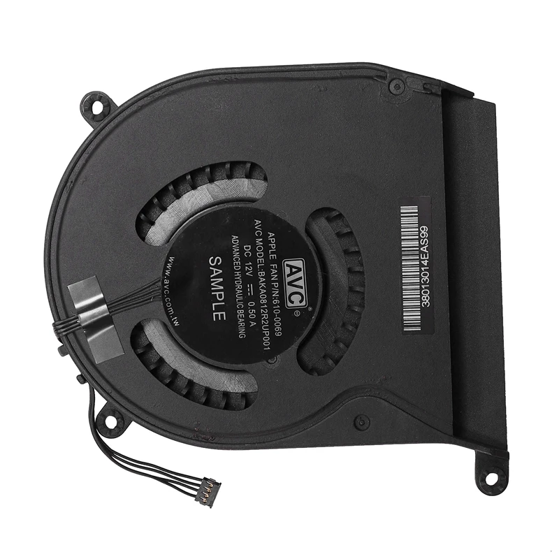 BAKA0812R2UP001 DC12V 0.50A Cooling Fan for Apple Mac Mini A1347 Mid 2011 P/N:610-0069
BAKA0812R2UP001 DC12V 0.50A Cooling Fan for Apple Mac Mini A1347 Mid 2011 P/N:610-0069