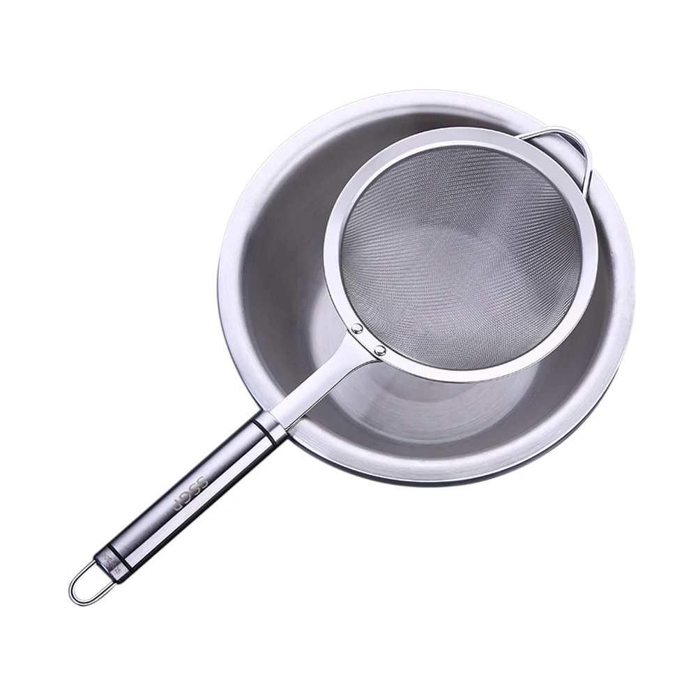 Multi-functional Filter Spoon Stainless Steel Fine Mesh Wire Oil Skimmer Strainer Fried Food Net Gadgets Cook Tools
Multi-functional Filter Spoon Stainless Steel Fine Mesh Wire Oil Skimmer Strainer Fried Food Net Gadgets Cook Tools