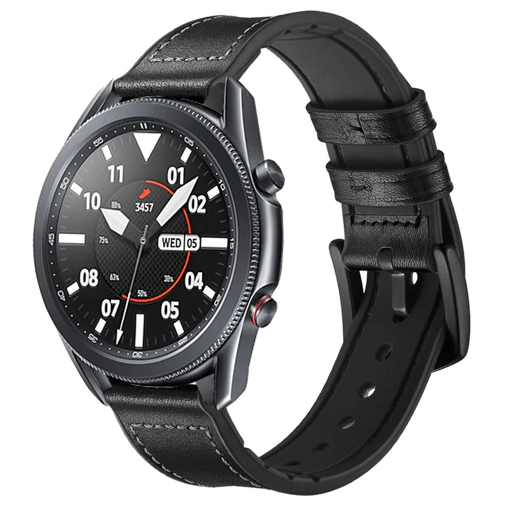 for samsung galaxy watch 3 45mm 41mm strap for galaxy watch 46mm active 2 amazfit bip huawei watch gt2e leather silicone correa
for samsung galaxy watch 3 45mm 41mm strap for galaxy watch 46mm active 2 amazfit bip huawei watch gt2e leather silicone correa