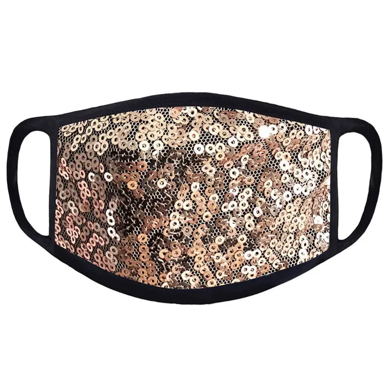 Unisex Glitter Sequins Face Mask Sunscreen Washable Party Mouth Cover For Halloween Christmas
Unisex Glitter Sequins Face Mask Sunscreen Washable Party Mouth Cover For Halloween Christmas