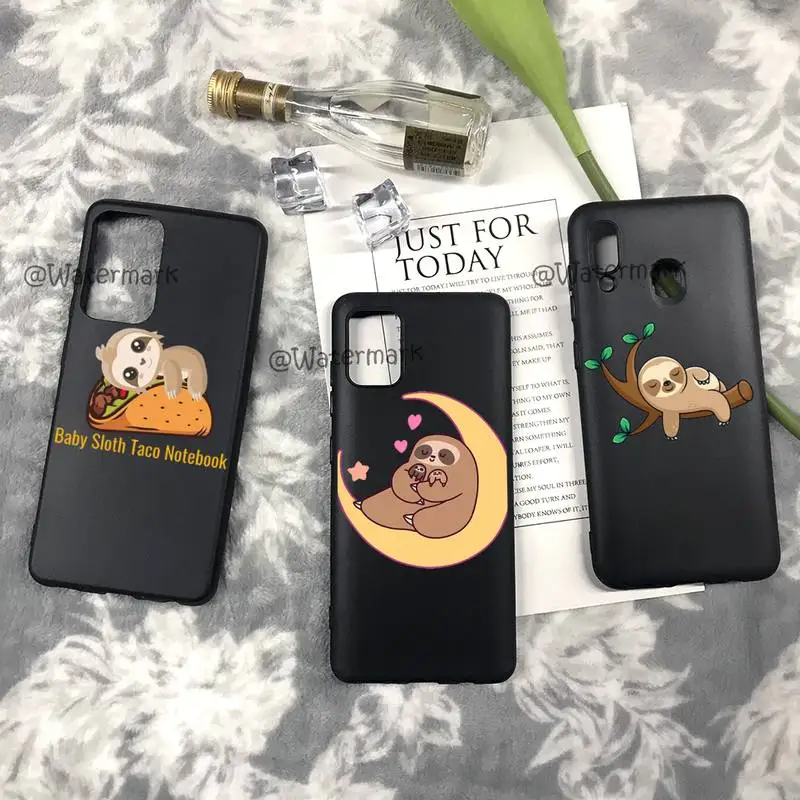 Cute Sloth Animals Phone Case For Samsung A32 A12 4G 5G A31 A30 A21 A20 A20E A11 A10 S A01 Silicone Cover
Cute Sloth Animals Phone Case For Samsung A32 A12 4G 5G A31 A30 A21 A20 A20E A11 A10 S A01 Silicone Cover