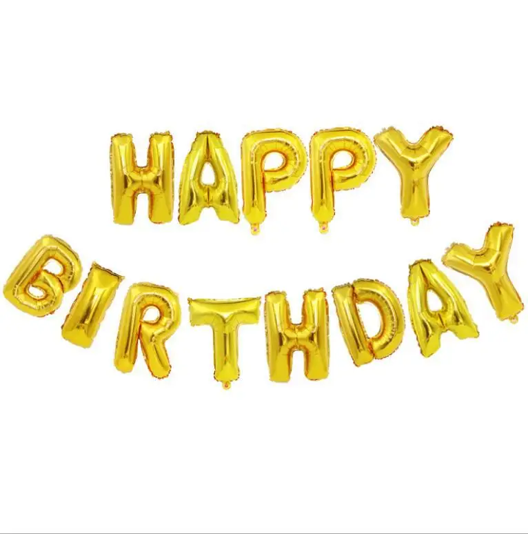 16 Inch Letter Balloon Set Happy Birthday I Love You Wedding Valentine's Day Party Decoration Aluminum Film Balloon Wholesale
16 Inch Letter Balloon Set Happy Birthday I Love You Wedding Valentine's Day Party Decoration Aluminum Film Balloon Wholesale