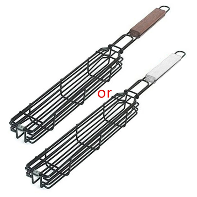 BBQ Kabob Grilling Basket Skewers Rotisserie Kebab No Stick Basket Cooking BBQ Grill Accessories Non-Stick Kabob Baskets
BBQ Kabob Grilling Basket Skewers Rotisserie Kebab No Stick Basket Cooking BBQ Grill Accessories Non-Stick Kabob Baskets