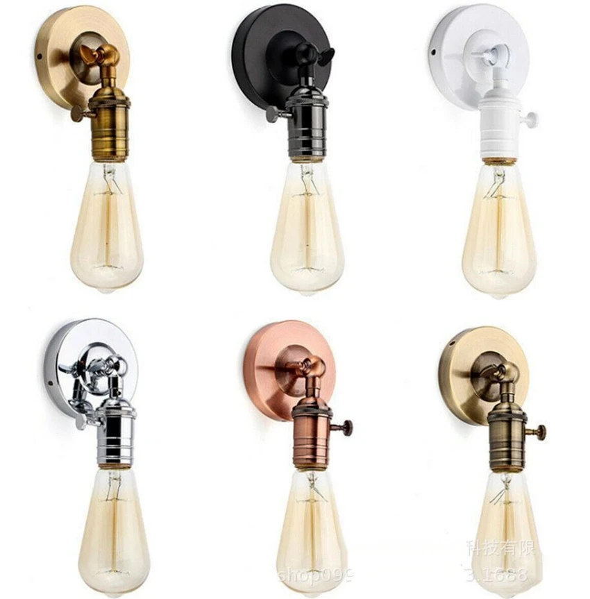 Modern Loft retro wall lamps Louis bar corridor dining room aisle bedroom iron Edison Bronze hanging sconces lights lighting
Modern Loft retro wall lamps Louis bar corridor dining room aisle bedroom iron Edison Bronze hanging sconces lights lighting