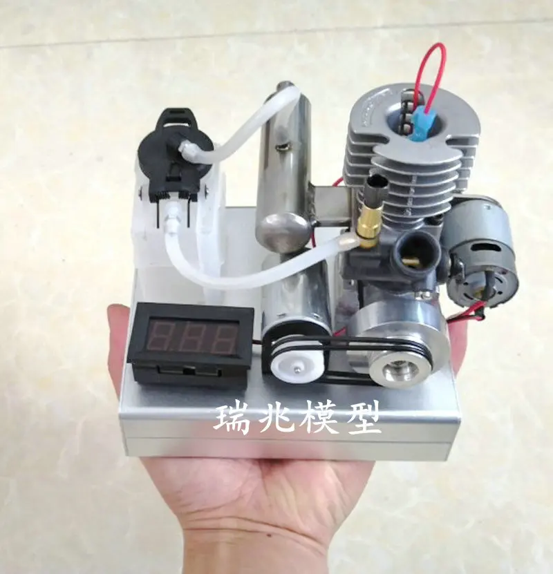 One-button start Gasoline Generator 12-24V 20W micro-engine experimental science methanol to gasoline 15-stage generator
One-button start Gasoline Generator 12-24V 20W micro-engine experimental science methanol to gasoline 15-stage generator