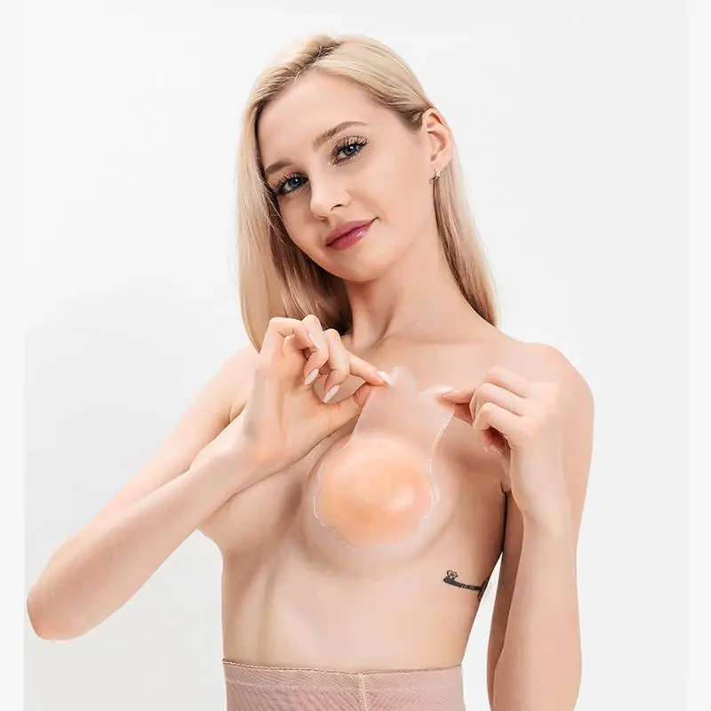 Silicone Bra Invisible Push Up Sexy Strapless Bra Stealth Adhesive Backless Breast Enhancer For Women Lady Nipple Cover
Silicone Bra Invisible Push Up Sexy Strapless Bra Stealth Adhesive Backless Breast Enhancer For Women Lady Nipple Cover