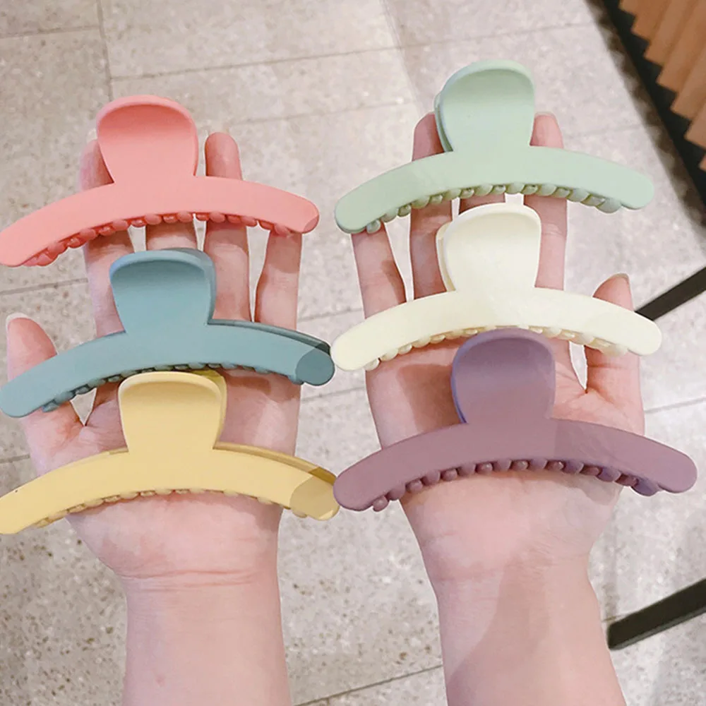 Frosted Cross Hair Clips Hair Claw for Women Acrylic Hairpins Hair Crab Claws Girls Make UP Washing Tool Accessories Decoration
Frosted Cross Hair Clips Hair Claw for Women Acrylic Hairpins Hair Crab Claws Girls Make UP Washing Tool Accessories Decoration
