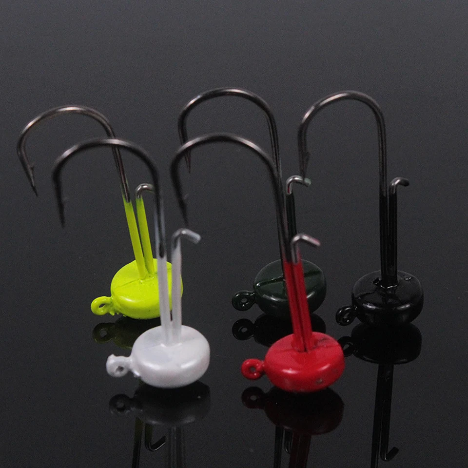 WALK FISH 5PCS/Lot Jig Head 4.2g Finesse Mushroom Jig Heads Hook for Soft Bait Fishing Hook Fishing Hook for Bass Trout
WALK FISH 5PCS/Lot Jig Head 4.2g Finesse Mushroom Jig Heads Hook for Soft Bait Fishing Hook Fishing Hook for Bass Trout