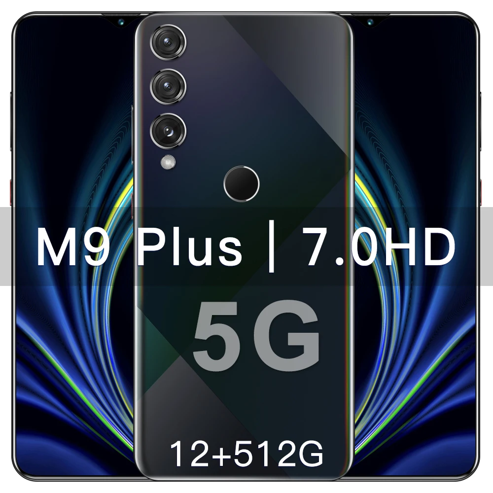 7,0 дюймовый смартфон M9 Plus Android разблокированные мобильные телефоны 24 Мп + 48 МП 12 + 512 ГБ сотовый телефон 5800 мач 4G
7,0 дюймовый смартфон M9 Plus Android разблокированные мобильные телефоны 24 Мп + 48 МП 12 + 512 ГБ сотовый телефон 5800 мач 4G