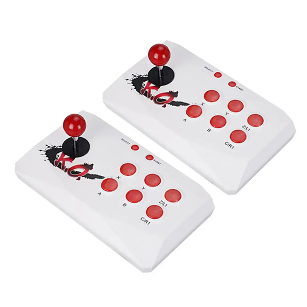 Two-person Wireless Arcade Joystick Game Consoles Built-in 2000 Games HDMIcompatible HD Output Small Fighting Arcade Console
Two-person Wireless Arcade Joystick Game Consoles Built-in 2000 Games HDMIcompatible HD Output Small Fighting Arcade Console