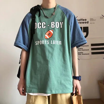 Short-sleeved t-shirt men's casual simple bottoming shirt half-sleeved clothes 3688