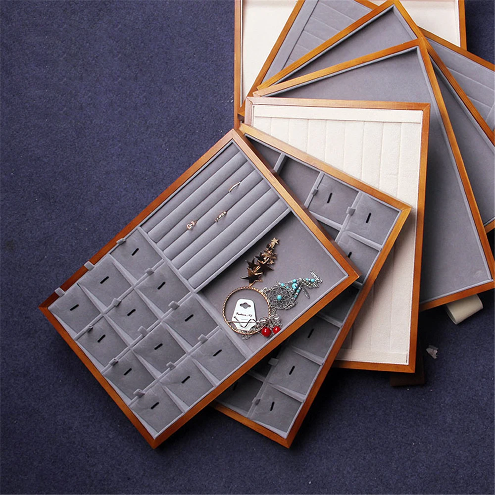 Harpack Stackable Jewelry Organizer Tray Velvet Jewelry Storage Trays for Necklace Bracelet Ring
Harpack Stackable Jewelry Organizer Tray Velvet Jewelry Storage Trays for Necklace Bracelet Ring