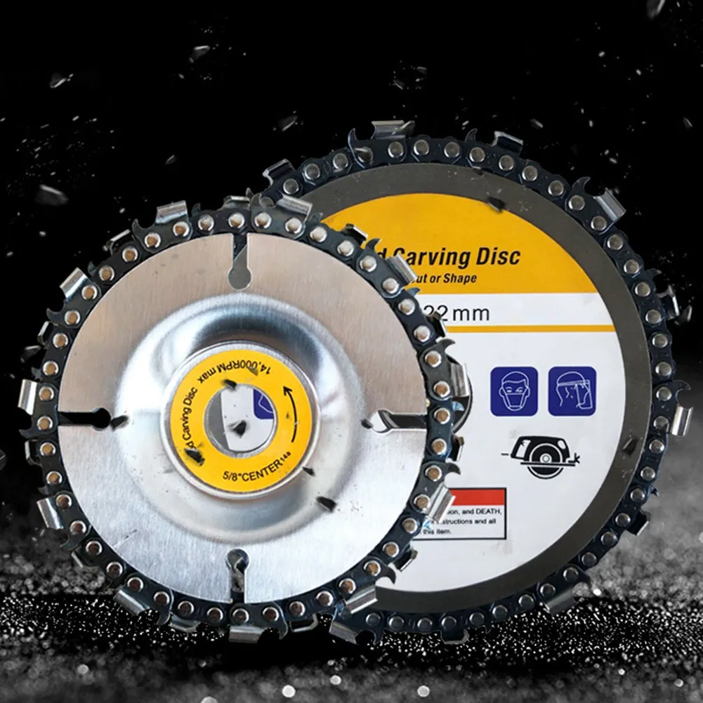 Angle Grinder Chain Disc 5inch 125mm 4inch 100mm Saw Blade Wood Carving Cutting High Quality Disc Best Price For Woodworking
Angle Grinder Chain Disc 5inch 125mm 4inch 100mm Saw Blade Wood Carving Cutting High Quality Disc Best Price For Woodworking