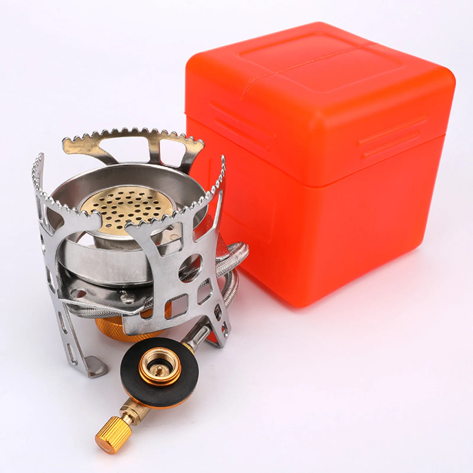 Camping Backpacking Stove Outdoor Wind-Proof Picnic Gas Hiking Burner For Outdoor Backpacking Hiking Camping Portable Equipment 
Camping Backpacking Stove Outdoor Wind-Proof Picnic Gas Hiking Burner For Outdoor Backpacking Hiking Camping Portable Equipment