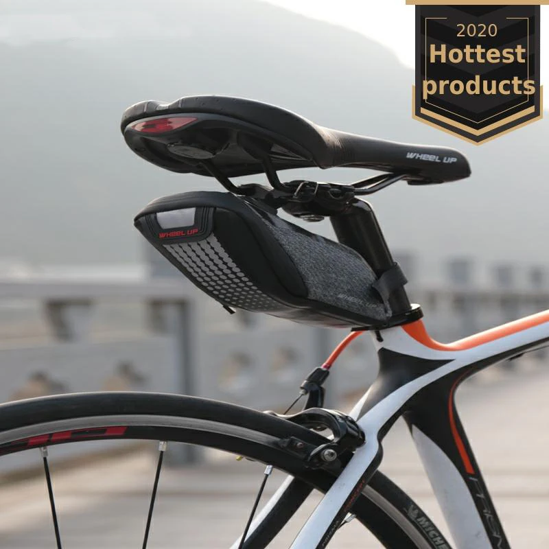 Bicycle Tail BaRoad Bike Cushion Bag Bicycle Riding Equipment Accessories Saddle Bag Velcro Reflective Design Wear-resistant
Bicycle Tail BaRoad Bike Cushion Bag Bicycle Riding Equipment Accessories Saddle Bag Velcro Reflective Design Wear-resistant