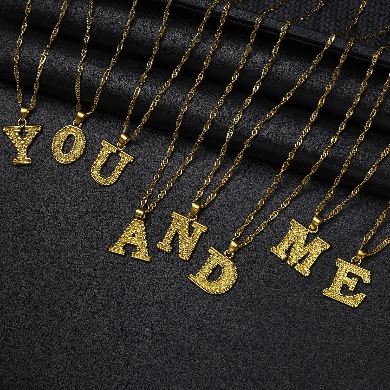 Capital Letter Initial Necklace For Women Stainless Steel Gold A-Z Alphabet Pendant Necklace Jewelry Christmas Gift
Capital Letter Initial Necklace For Women Stainless Steel Gold A-Z Alphabet Pendant Necklace Jewelry Christmas Gift