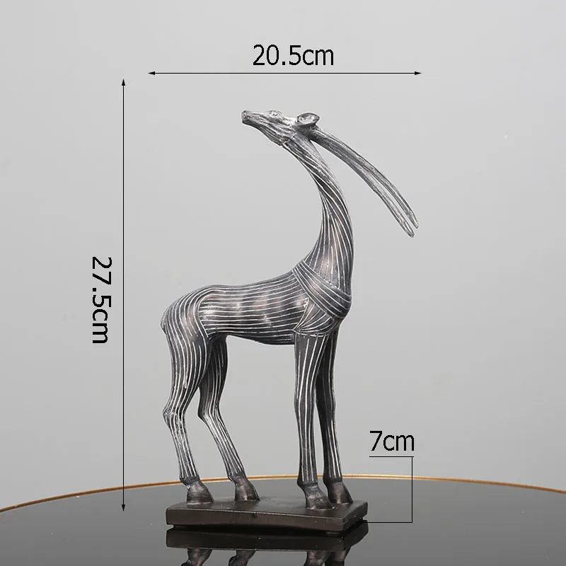 Abstract Deer Figurines Desktop Decoration Minimalist Animal Resin Ornaments Crafts Deer Statue Home Decor Accessories Modern
Abstract Deer Figurines Desktop Decoration Minimalist Animal Resin Ornaments Crafts Deer Statue Home Decor Accessories Modern