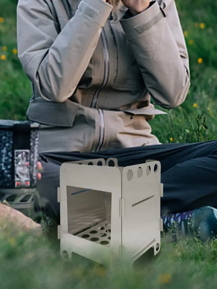 Camping Stove Portable Windproof Flame Stove Barbecue Furnace With Big Open Portable BBQ Grill Pocket Wood Burning Furnaces
Camping Stove Portable Windproof Flame Stove Barbecue Furnace With Big Open Portable BBQ Grill Pocket Wood Burning Furnaces