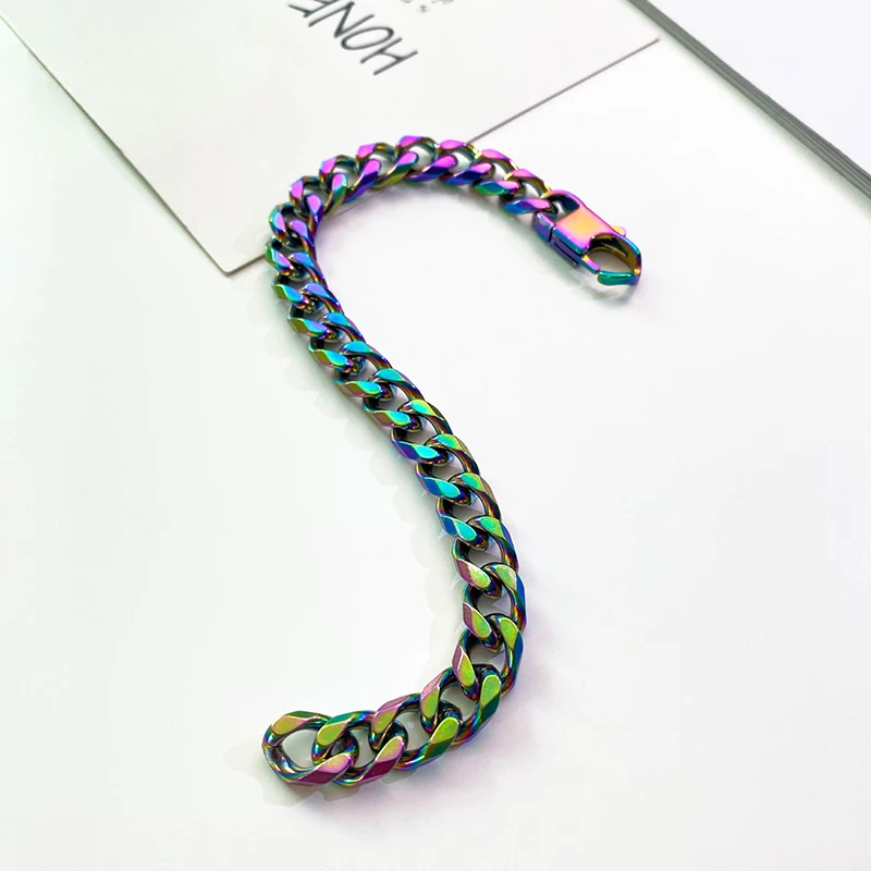 2021 new fashion simple seven-color colorful titanium steel bracelet Men's Jewelry Couple bracelet четки мужские браслет кожаный
2021 new fashion simple seven-color colorful titanium steel bracelet Men's Jewelry Couple bracelet четки мужские браслет кожаный