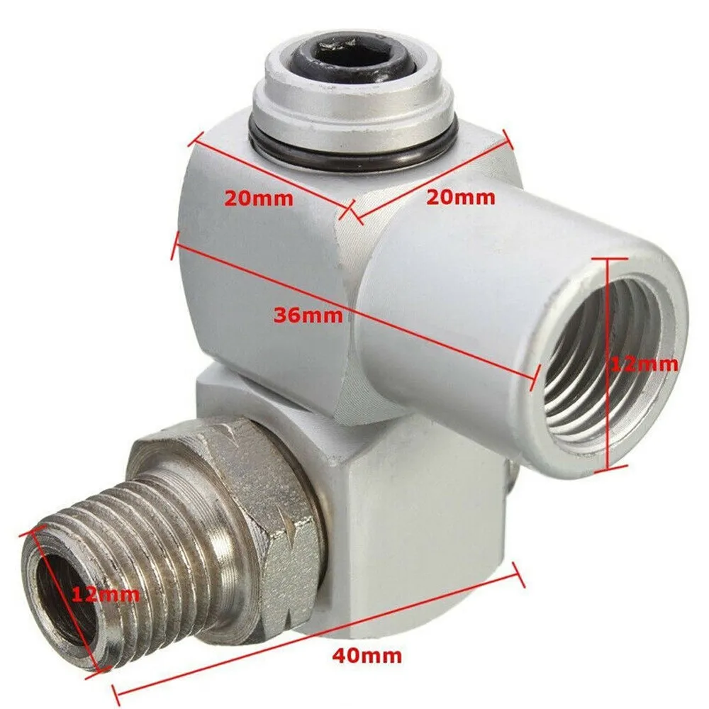 1/4" Universal 360 Swivel Air Hose Connector Adapter Flow Aluminum BSP Tool For All Corresponding Air Tools
1/4" Universal 360 Swivel Air Hose Connector Adapter Flow Aluminum BSP Tool For All Corresponding Air Tools