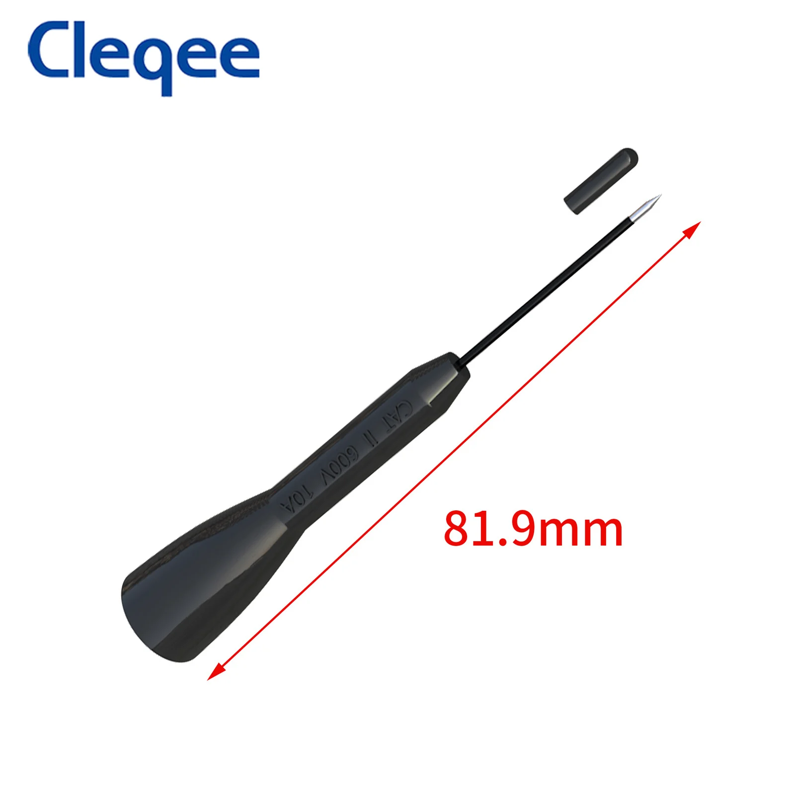 Изолированные Щупы для пирсинга Cleqee P30038 щупы с иглой 1 мм и разъемом 2