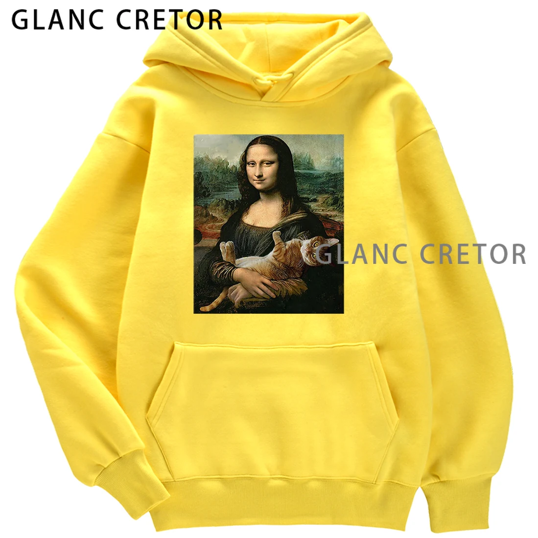Cute Cat 90s Funny Hoddie Pullover Mona Lisa Hugging Cat Women Cute Female Hoddie Kawaii Pullover Fashion Ullzang
Cute Cat 90s Funny Hoddie Pullover Mona Lisa Hugging Cat Women Cute Female Hoddie Kawaii Pullover Fashion Ullzang