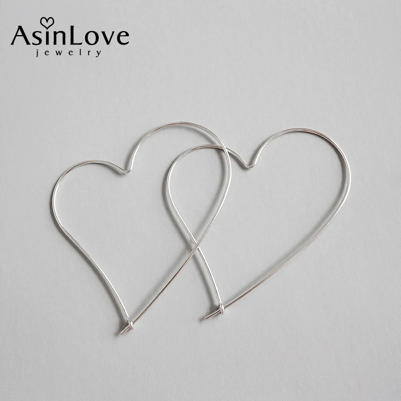 AsinLove Simple Hollow Love Heart Drop Earrings Minimalist Real 925 Sterling Silver Earrings for Women Fashion Gift Fine Jewelry
AsinLove Simple Hollow Love Heart Drop Earrings Minimalist Real 925 Sterling Silver Earrings for Women Fashion Gift Fine Jewelry