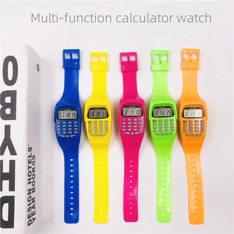 Fad Children Calculator Watch Children Electronic Watch Date Multi-Purpose Kids Electronic Calculator Wrist Watch
Fad Children Calculator Watch Children Electronic Watch Date Multi-Purpose Kids Electronic Calculator Wrist Watch