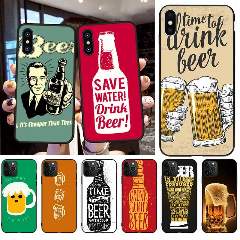 PENGHUWAN Fun beer art painting Newly Arrived Black Cell Phone Case for iPhone 11 pro XS MAX 8 7 6 6S Plus X 5S SE XR case
PENGHUWAN Fun beer art painting Newly Arrived Black Cell Phone Case for iPhone 11 pro XS MAX 8 7 6 6S Plus X 5S SE XR case