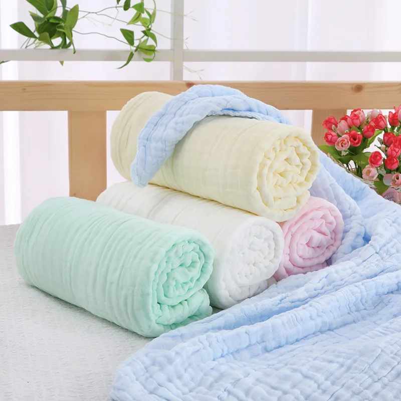 6 Layers Bamboo Cotton Baby Receiving Blanket Infant Kids Swaddle Wrap Blanket Sleeping Warm Quilt Bed Cover Muslin Baby Blanket
6 Layers Bamboo Cotton Baby Receiving Blanket Infant Kids Swaddle Wrap Blanket Sleeping Warm Quilt Bed Cover Muslin Baby Blanket