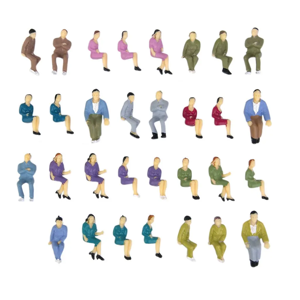 50pcs 1:50 Model Train Seated People Passengers Mix Painted Model Figures Boys And Girls Children Christmas Gift Classic Toy
50pcs 1:50 Model Train Seated People Passengers Mix Painted Model Figures Boys And Girls Children Christmas Gift Classic Toy