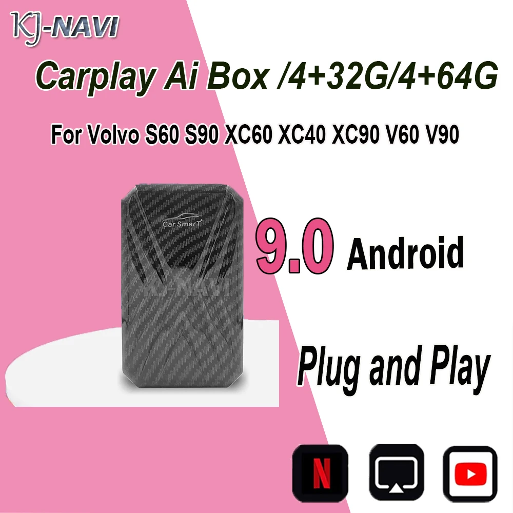 4G + 64G Apple Carplay AI Box TV Box автоматическая система Plug & Play для Volvo S60 S90 XC60 XC40 XC90 V60 V90 2019-2021
4G + 64G Apple Carplay AI Box TV Box автоматическая система Plug & Play для Volvo S60 S90 XC60 XC40 XC90 V60 V90 2019-2021