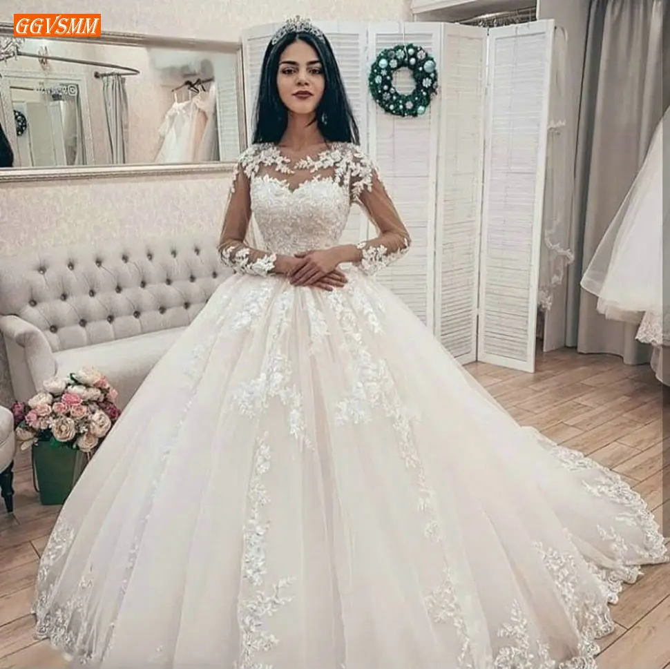 Роскошное арабское белое свадебное платье с длинным рукавом и аппликацией, фатиновое бальное платье, свадебные платья в африканском стиле ...
Роскошное арабское белое свадебное платье с длинным рукавом и аппликацией, фатиновое бальное платье, свадебные платья в африканском стиле ...
