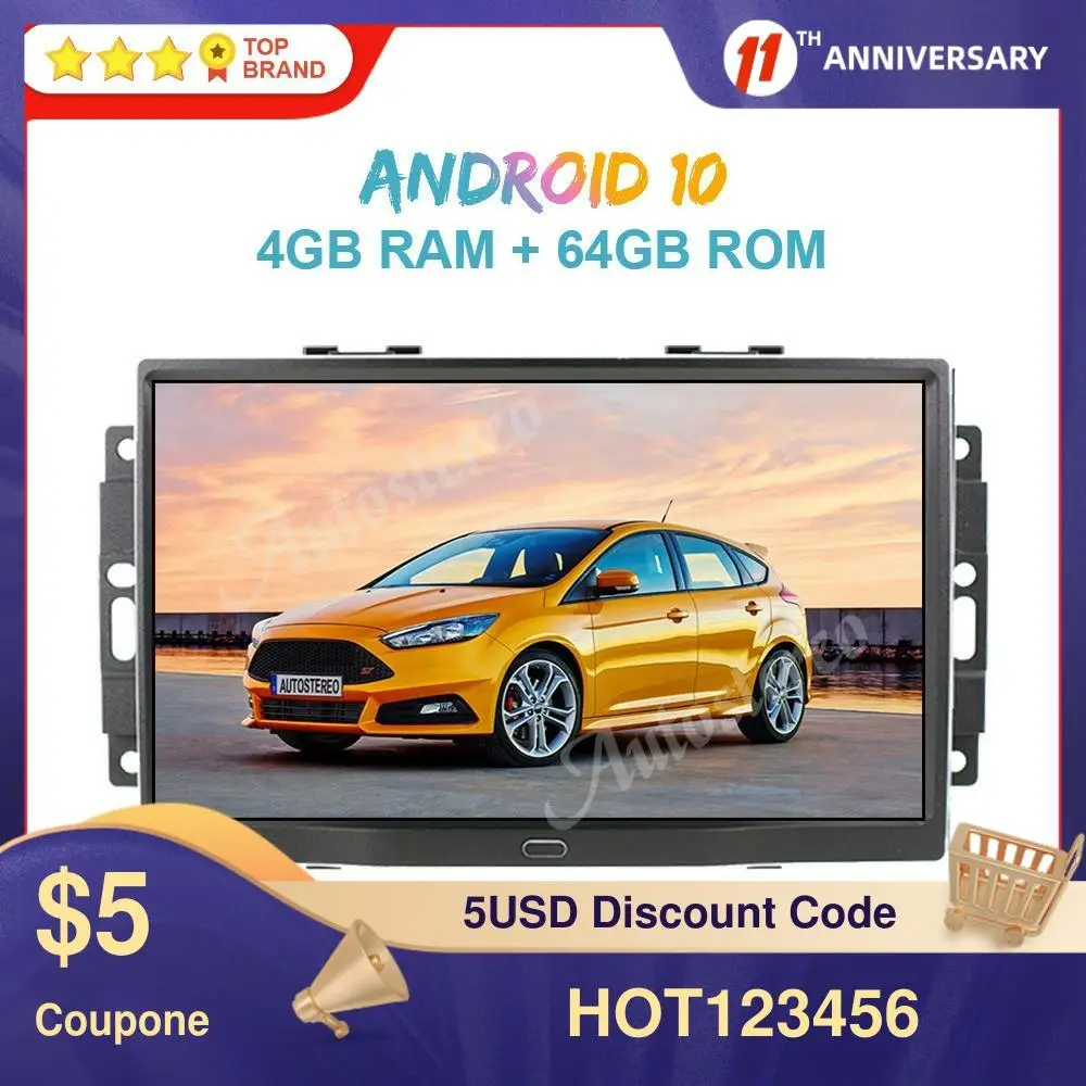 Android 10 128GB Car Radio GPS Navigation for Chrysler Jeep Dodge 300C 2004-2008 Head Unit Radio Recorder Multimedia Player Wifi
Android 10 128GB Car Radio GPS Navigation for Chrysler Jeep Dodge 300C 2004-2008 Head Unit Radio Recorder Multimedia Player Wifi