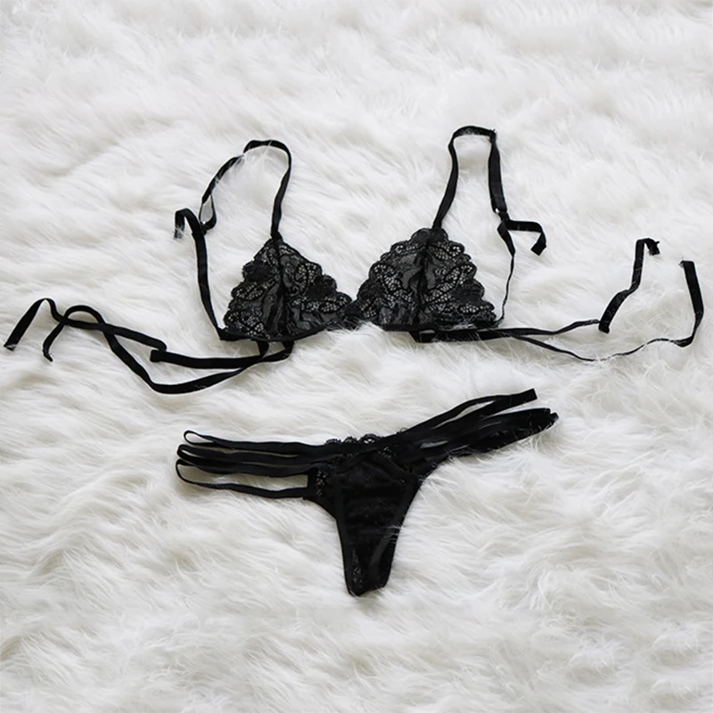Sexy Cross Straps Bra Set Women Corset Lace Embroidery Deep V Hot Erotic Underwear Set Push Up Bra Halter Open Sexy Lingerie Set
Sexy Cross Straps Bra Set Women Corset Lace Embroidery Deep V Hot Erotic Underwear Set Push Up Bra Halter Open Sexy Lingerie Set