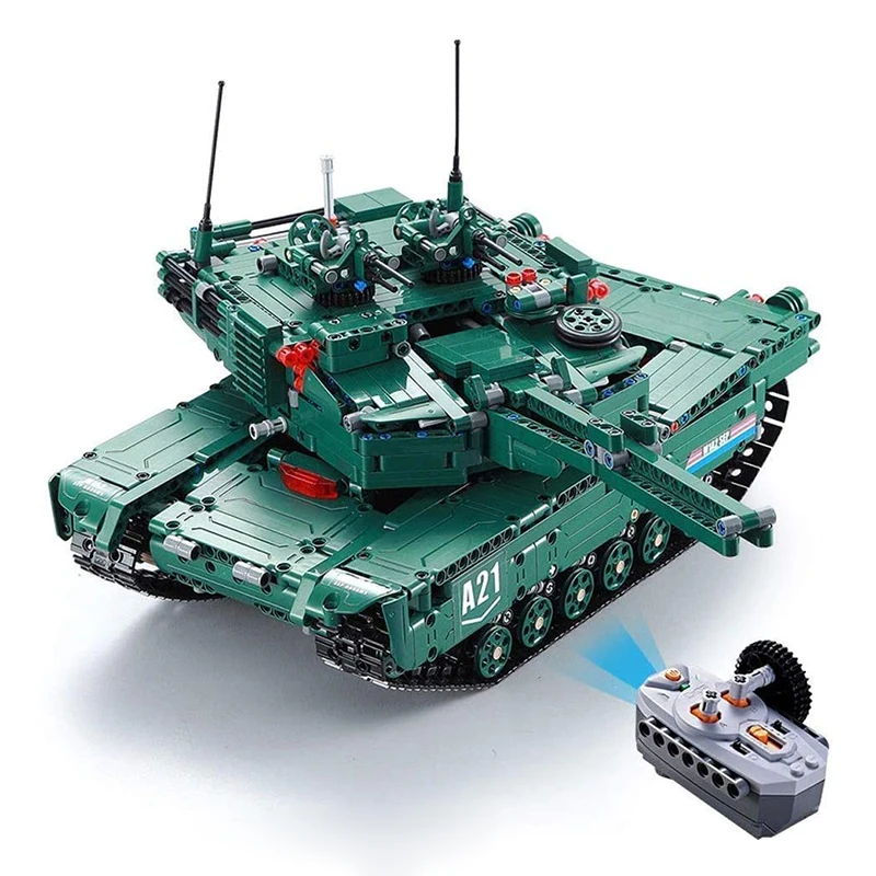 1:20 M1A2 RC Battle Tank Building Blocks Military Weapon Remote Control Tank Bricks Anti-Aircraft Toy for Children 1498Pc C61001
1:20 M1A2 RC Battle Tank Building Blocks Military Weapon Remote Control Tank Bricks Anti-Aircraft Toy for Children 1498Pc C61001