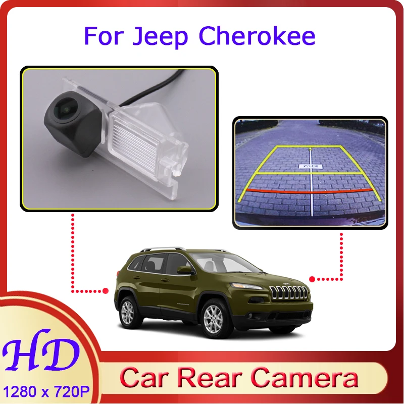 Автомобильная камера заднего вида «рыбий глаз» для Jeep Cherokee KL 2013 ~ 2019, ночное видение, HD, водонепроницаемая камера заднего вида 720P
Автомобильная камера заднего вида «рыбий глаз» для Jeep Cherokee KL 2013 ~ 2019, ночное видение, HD, водонепроницаемая камера заднего вида 720P