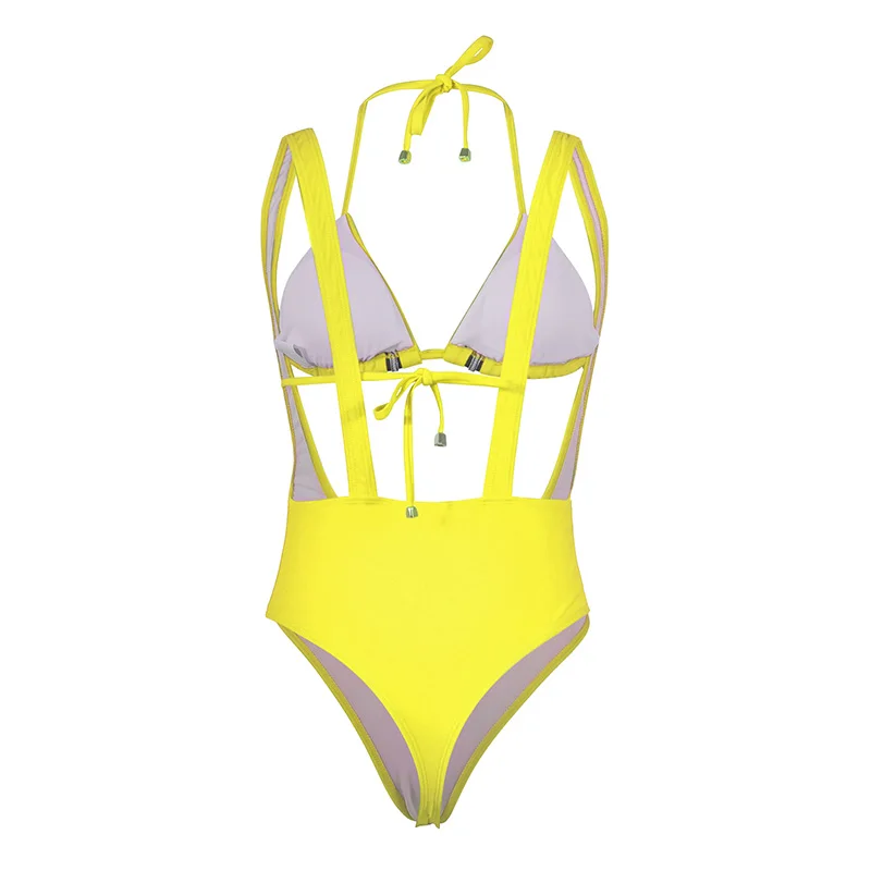 2021 Women Split Swimsuit Zipper Backless Bra with High Strappy Briefs for Summer TY66
2021 Women Split Swimsuit Zipper Backless Bra with High Strappy Briefs for Summer TY66